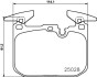 Комплект гальмівних колодок BREMBO P06096 (фото 1)