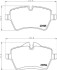 Гальмівні колодки дискові BREMBO P06104 (фото 1)