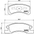 Гальмівні колодки дискові BREMBO P16 011 (фото 1)