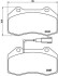 Комплект гальмівних колодок BREMBO P23117 (фото 1)