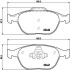 Комплект гальмівних колодок BREMBO P24058 (фото 1)