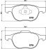 Комплект гальмівних колодок з 4 шт. дисків BREMBO P24061X (фото 2)