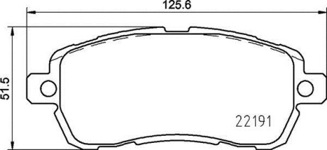 Фото гальмівні колодки дискові BREMBO P24203 Гальмівні колодки дискові BREMBO P24203