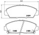 Гальмівні колодки дискові BREMBO P28021 (фото 1)
