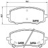 Гальмівні колодки дискові BREMBO P30045 (фото 1)