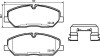 Гальмівні колодки дискові BREMBO P30084 (фото 1)