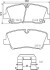 Гальмівні колодки дискові BREMBO P30089 (фото 1)