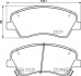Комплект гальмівних колодок BREMBO P30098 (фото 1)