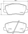 Фото 1 - гальмівні колодки дискові BREMBO P30114 Гальмівні колодки дискові BREMBO P30114 (фото 1)