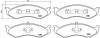 Фото 1 - гальмівні колодки дискові BREMBO P37004 Гальмівні колодки дискові BREMBO P37004 (фото 1)