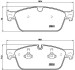 Гальмівні колодки дискові BREMBO P50 102 (фото 1)