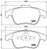 Комплект гальмівних колодок BREMBO P61086 (фото 1)