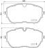 Комплект гальмівних колодок BREMBO P61128 (фото 1)