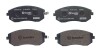 Гальмівні колодки тюнінгові BREMBO P78013X (фото 2)