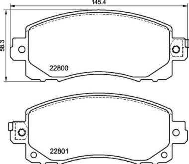 Гальмівні колодки дискові BREMBO P78 028