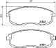 Комплект гальмівних колодок BREMBO P79030 (фото 1)