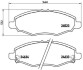 Гальмівні колодки дискові BREMBO P83094 (фото 1)
