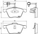 Комплект гальмівних колодок BREMBO P85061 (фото 1)