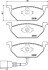 Комплект гальмівних колодок з 4 шт. дисків BREMBO P85072X (фото 2)