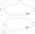 Гальмівні колодки тюнінгові BREMBO P85131X (фото 1)