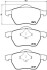 Фото 1 - гальмівні колодки дискові BREMBO P86015 Гальмівні колодки дискові BREMBO P86015 (фото 1)