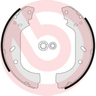 Гальмівні колодки барабанні BREMBO S23517