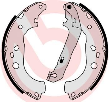 Гальмівні колодки барабанні BREMBO S24534