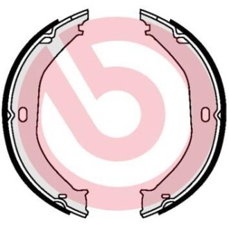 Фото гальмівні колодки барабанні BREMBO S37505 Гальмівні колодки барабанні BREMBO S37505