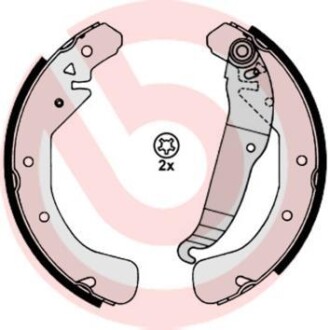 Гальмівна колодка BREMBO S59517