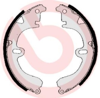 Гальмівні колодки барабанні BREMBO S83506