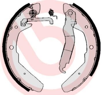 Гальмівні колодки барабанні BREMBO S85517