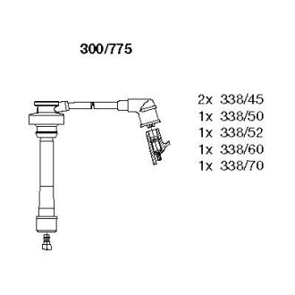 A_Комплект проводів MITSUBISHI Galant "2,5 "96-03 BREMI 300/775