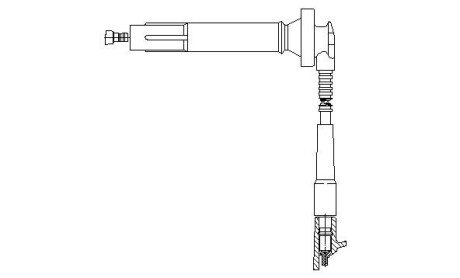 A_Провід високовольтний SUBARU Forester/Impreza/Legacy/Outback "2,0-2,5(1-цил) "98-05 компл 3А00/162 BREMI 3A59E42