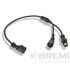 Датчик ABS (передній) VW Sharan/Ford Galaxy 95-10 (L) BREMI 51035 (фото 1)