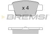 Гальмівні колодки зад. Alfa Romeo Mito/Fiat Bravo 99- BREMSI BP2947 (фото 1)