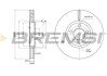 Гальмівний диск перед. Golf IV/Polo/Octavia/Fabia 97- (288x25) BREMSI CD7221V (фото 1)