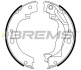 Гальмівні колодки зад. COROLLA 1.4-2.0 00-07 (LUCAS GIRLING) BREMSI GF0970 (фото 1)