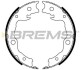 Гальмівні колодки зад. Leaf/Tiida/Pulsar/Sentra/Juke/Cube/Qashqai/X-Trail/RAV 4/Koleos 07- BREMSI GF0976 (фото 1)