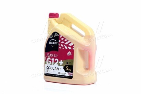 Антифриз RED G12+ Antifreeze (червоний) 5kg BREXOL Antf-012