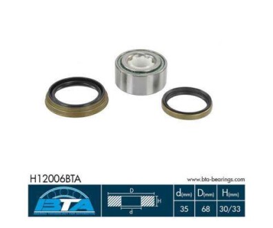 Комплект підшипника колеса BTA H12006BTA