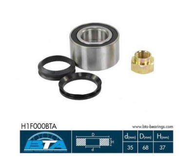 Комплект підшипника колеса BTA H1F000BTA