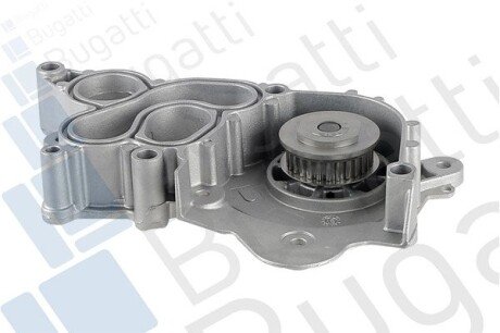 Помпа води Skoda Fabia/Octavia/VW Caddy/Golf/Passat/Seat 1.0/1.2/1.4TSI/1.6 12- (B/B) (6 лоп) BUGATTI PA10231 (фото 1)