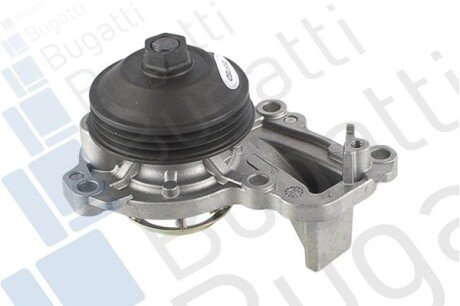 Помпа води Citroen C1/C3/C4 Cactus/Peugeot 208/308 1.0/1.2VTi 12-/Opel Corsa 19- (R/B)(6 лоп)(3кан) BUGATTI PA10252