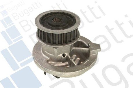 Помпа води Opel Astra F/Omega A/B/Vectra A/B 1.6/1.8i/2.0i 88-02 (B/B) (8лоп) BUGATTI PA7203