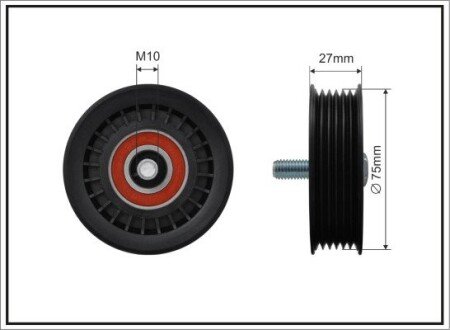 Ролик привідного ременя CAFFARO 500522