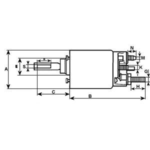 Реле втягуюче RENAULT Laguna/Master "2,2-2,5D "96>> CARGO 236269