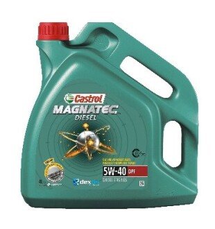 Олива моторна Magnatec Diesel 5w-40 DPF (Каністра 4л) CASTROL 15C4AA