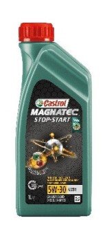 Олива моторна 5W-30 MAGNATEC STOP-START ACEA A3/B4, 1л, синт. CASTROL 15C94C