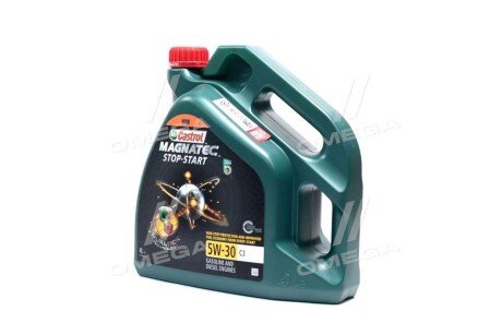 Олива моторна Magnatec Stop-Start 5W-30 C3 (Каністра 4л) CASTROL 15D610