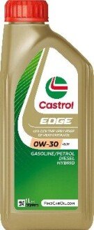 Олива моторна EDGE 0W-30 A5/B5 (Каністра 1л) CASTROL 15F6A4